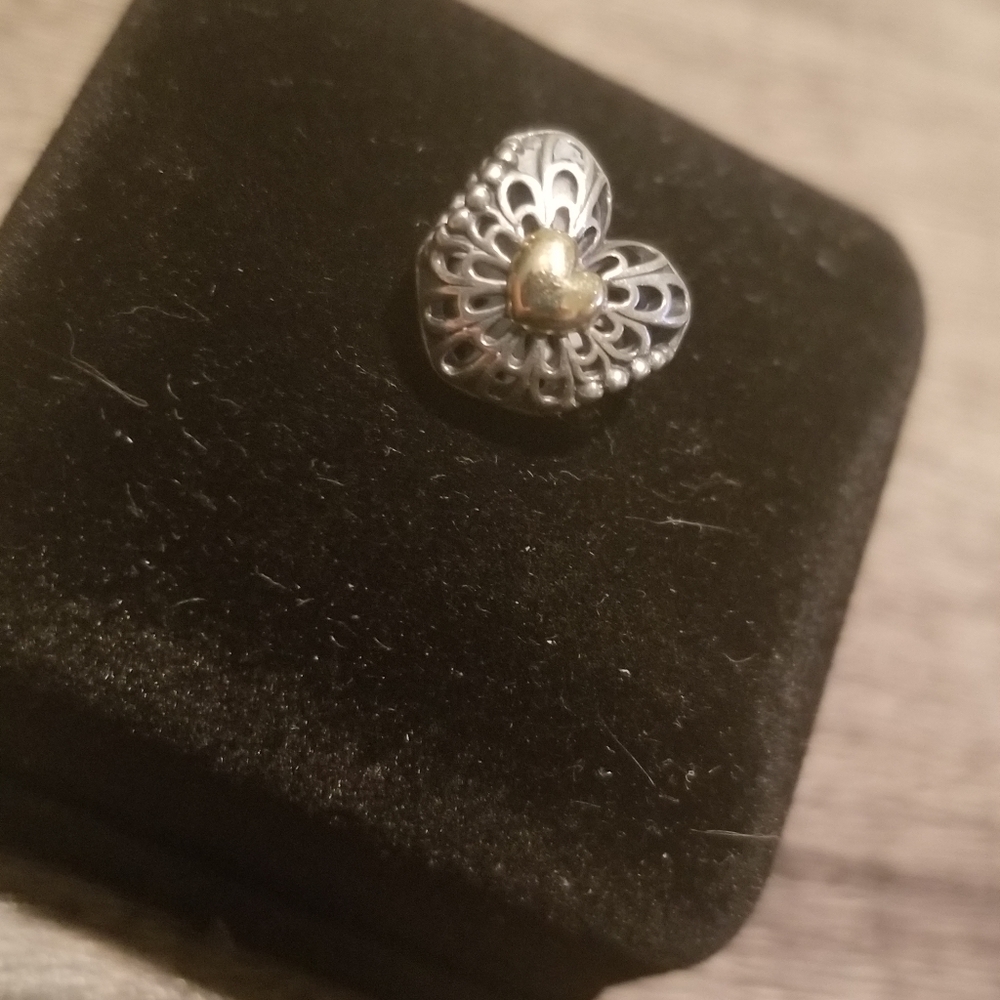 pandora 14k and sterling charm